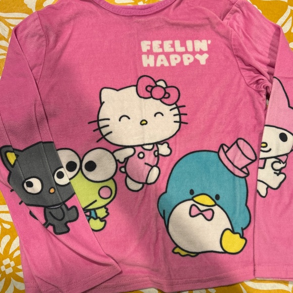 Girls Hello Kitty Pajamas Size M - Picture 3 of 3